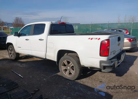 2017 Chevrolet Colorado Lt из США, поврежденный, VIN 1GCGTCEN8H1150469